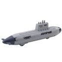 Statek Łódź Podwodna Strzelająca Torpedami Napęd Szara 28cm