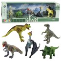 Zestaw Realistycznych Figurek Dinozaurów Las 5el