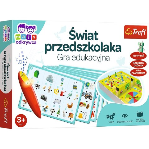 Gra edukacyjna Świat przedszkolaka Magiczny ołówek Trefl 02112