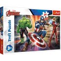 Puzzle - 24 Maxi - W świecie Avengersów - Trefl 14321