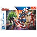 Puzzle - 24 Maxi - W świecie Avengersów - Trefl 14321