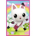 Puzzle - 3x50 - Poznajcie Gabby i kotki - Koci Domek Gabi - Trefl 34876