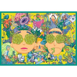 Puzzle - 4x250 - Zakręcony świat Ricka i Morty'ego - Warner Rick and Morty - Trefl 13338