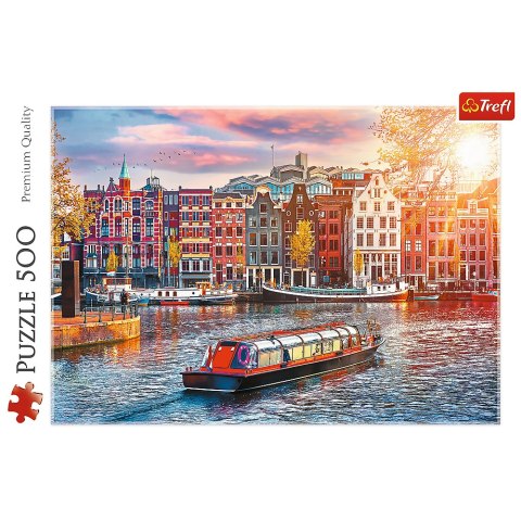 Puzzle - 500 - Amsterdam - Holandia - Trefl 37428