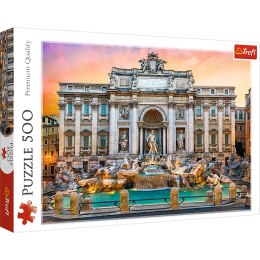 Puzzle - 500 - Fontanna di Trevi - Rzym - Trefl 37292
