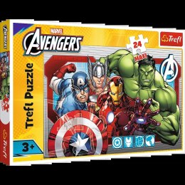 Puzzle - 24 Maxi - Zawsze sprawiedliwi - Disney Marvel The Avengers - Trefl 14378