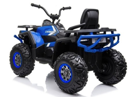 Quad na Akumulator XMX607 Dla Dzieci Światła LED MP3 Niebieski