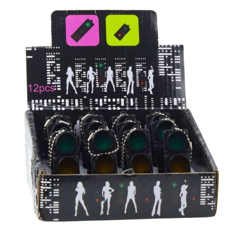 Brelok Sygnalizator Świetlny Migający Edukacyjny Światła Drogowe