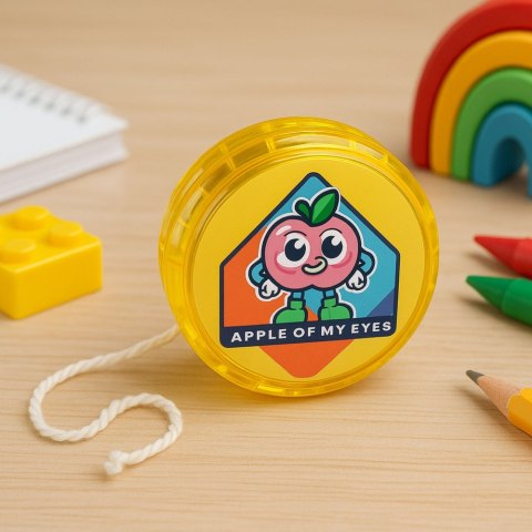 Klasyczne Jojo Zabawka Zręcznościowa YoYo Światła 6 cm Mix