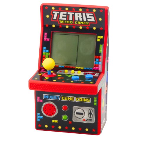 Mini Automat Do Gry Tetris Retro 49 Gier 1676 Poziomów Czerwony