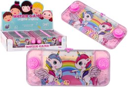 Gra Wodna Konsola Zręcznościowa Różowa Mini Jednorożce Pad Konsola