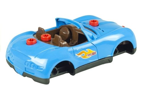 Zestaw Małego Mechanika Rozkręcany Samochód Wkrętarka Światła Dźwięki