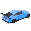 Samochód Sportowy Elektryczny Zdalnie Sterowany Stacja Ładująca Niebieski