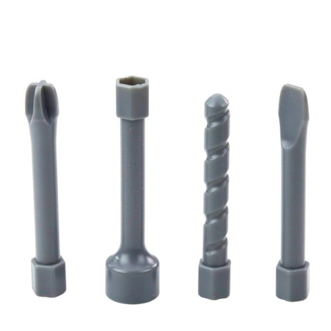 Wiertarka Wkrętarka Na Baterie 4 Wymienne Końcówki Światło LED