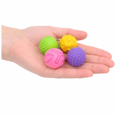 Magnetyczne Silikonowe Piłki Antystresowe W Etui Kolorowe 2,5 cm 4 el.