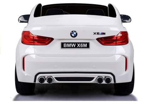 Auto Na Akumulator NOWE BMW X6M SUV Światła LED MP3 Pilot Białe