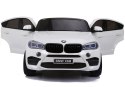 Auto Na Akumulator NOWE BMW X6M SUV Światła LED MP3 Pilot Białe