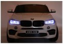 Auto Na Akumulator NOWE BMW X6M SUV Światła LED MP3 Pilot Białe