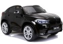 Auto Na Akumulator Nowe BMW X6M SUV Światła LED MP3 Czarne Lakierowane
