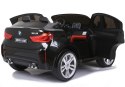 Auto Na Akumulator Nowe BMW X6M SUV Światła LED MP3 Czarne Lakierowane