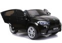 Auto Na Akumulator Nowe BMW X6M SUV Światła LED MP3 Czarne Lakierowane