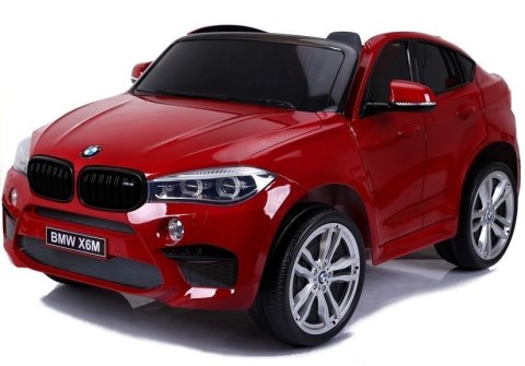 Auto Na Akumulator Nowe BMW X6M SUV Światła LED MP3 Czerowne Lakierowane