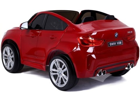 Auto Na Akumulator Nowe BMW X6M SUV Światła LED MP3 Czerowne Lakierowane