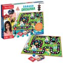Gra edukacyjna Edukacja Drogowa Uczę się Bawiąc Język Polski Clementoni 50777