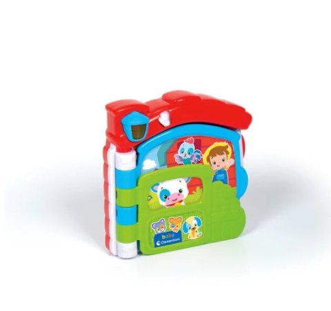 Interaktywna Książeczka Edukacyjna Farma Język Polski Niemiecki Portugalski Turecki Clementoni 17652