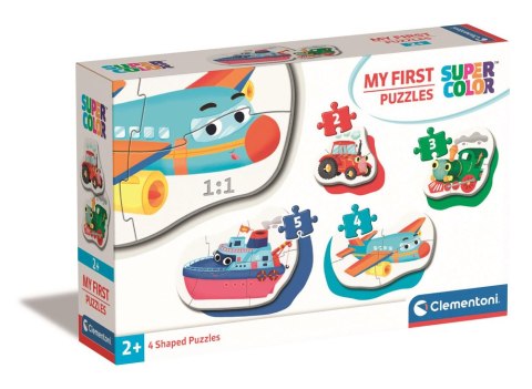 Moje Pierwsze Puzzle 2-3-4-5 TRANSPORT POJAZDY Clementoni 20811