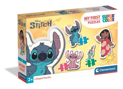 Moje Pierwsze Puzzle 3-6-9-12 DISNEY STITCH Clementoni 20595