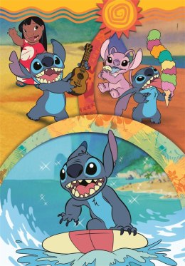 Puzzle 104 Super Color DISNEY STITCH Clementoni 25042