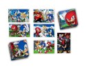 Zestaw Edukacyjny Puzzle Memo Klocki SONIC Clementoni 18318