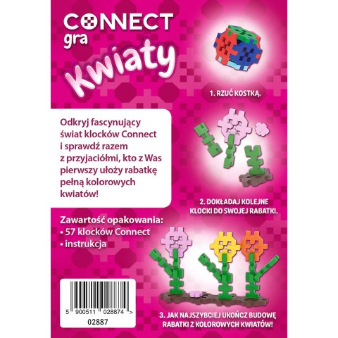 Gra dla dzieci Connect Kwiaty Trefl 02887