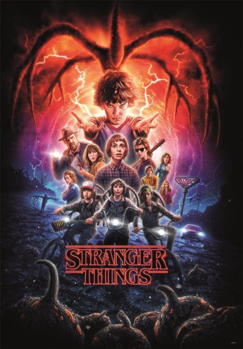 Puzzle 1000 NETFLIX STRANGER THINGS Plakat Clementoni 39713