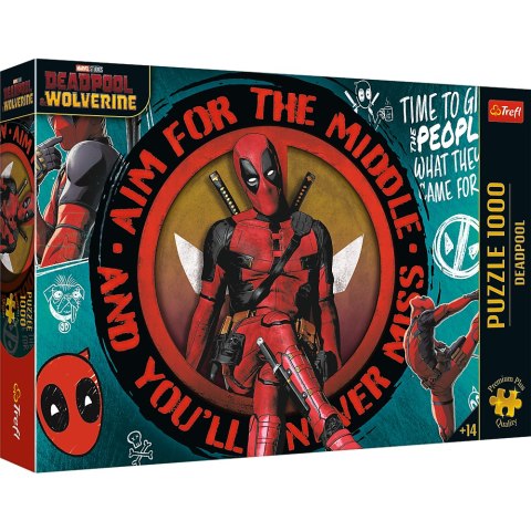 Puzzle - 1000 Premium Plus - Marvela Deadpool - Trefl 10835