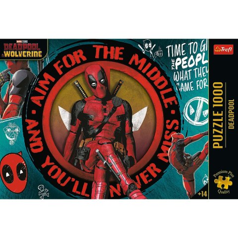 Puzzle - 1000 Premium Plus - Marvela Deadpool - Trefl 10835