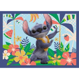 Puzzle - 4w1 (25, 48, 54, 70) - Wakacje na Hawajach - Disney Stitch - Trefl 34666