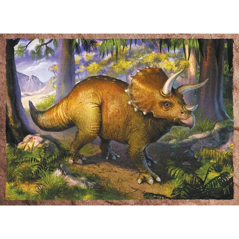 Puzzle - 4w1 (35, 48, 54, 70) - Ciekawe dinozaury - Trefl 34383