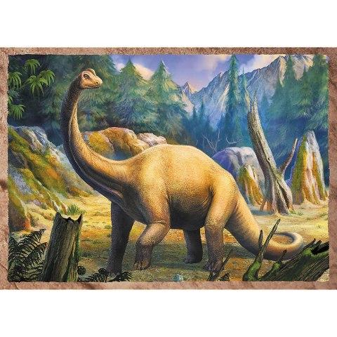 Puzzle - 4w1 (35, 48, 54, 70) - Ciekawe dinozaury - Trefl 34383