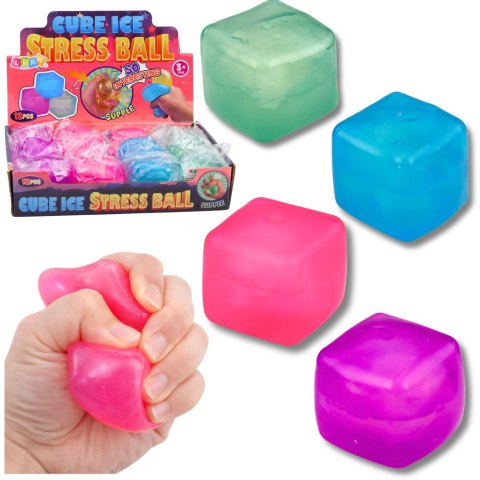 Gniotek Antystresowy Kostka Lodu Squishy Ze Szronem 5,5cm