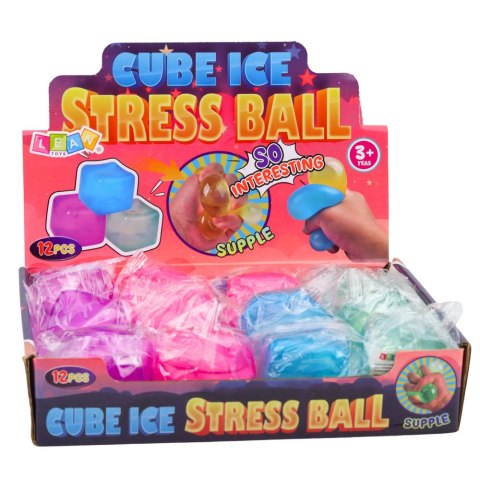 Gniotek Antystresowy Kostka Lodu Squishy Ze Szronem 5,5cm