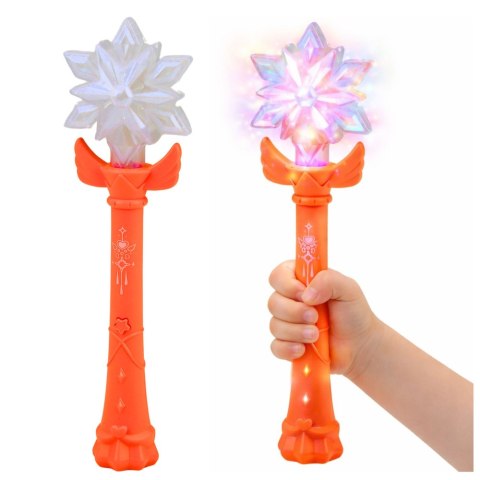 Magiczna Różdżka Świecąca Gwiazda Światła Dźwięki Mix