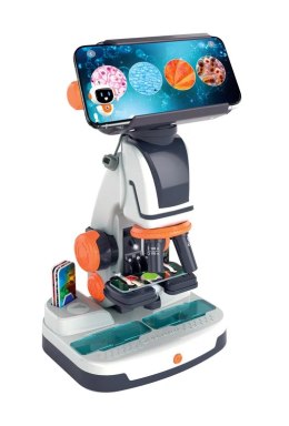 Naukowa Zabawa Mikroskop Digital Interaktywny z AI i Kamerą Wi-Fi Język Polski Clementoni 50406