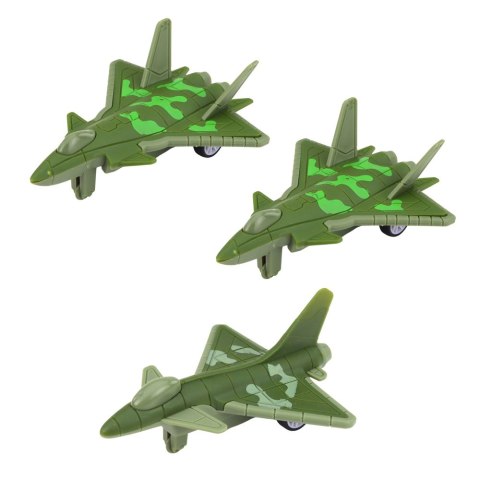 Zestaw Militarny Ciężarówka Myśliwce Z Napędem Wyrzutnia Rakiet