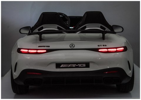 Auto Na Akumulator Mercedes GT63 AMG DK-GT63 24V LCD Biały