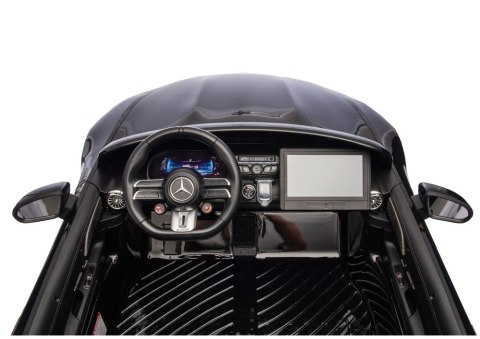 Auto Na Akumulator Mercedes GT63 AMG DK-GT63 24V LCD Cichy Silnik Czarny