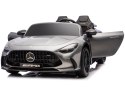 Auto Na Akumulator Mercedes GT63 AMG DK-GT63 24V LCD Cichy Silnik Szary