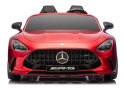 Auto Na Akumulator Mercedes GT63 AMG DK-GT63 24V LCD Czerwony Lakierowany