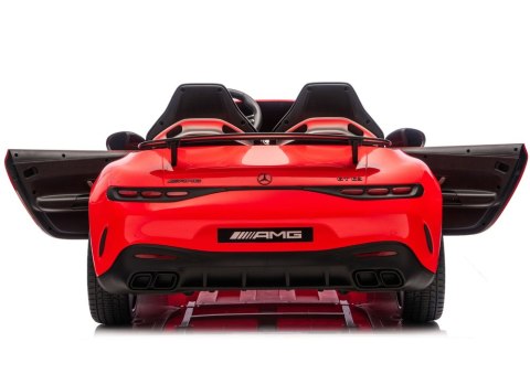 Auto Na Akumulator Mercedes GT63 AMG DK-GT63 24V LCD Czerwony